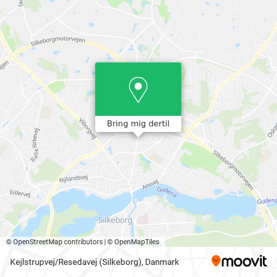 Kejlstrupvej / Resedavej (Silkeborg) kort