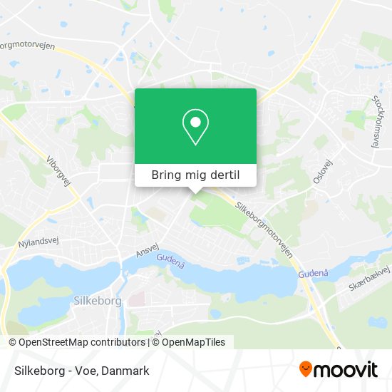 Silkeborg - Voe kort