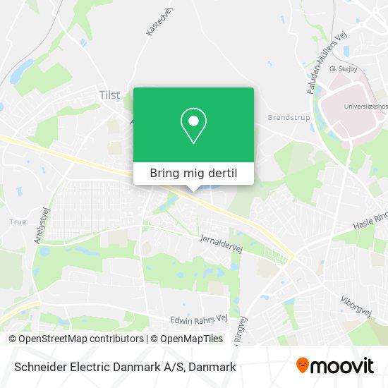 Schneider Electric Danmark A/S kort
