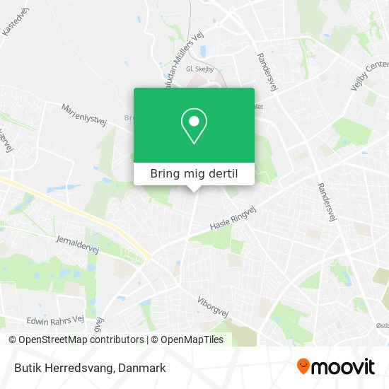 Butik Herredsvang kort