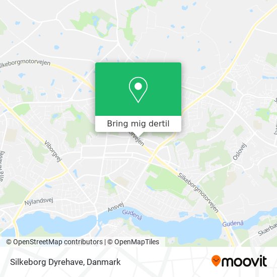 Silkeborg Dyrehave kort