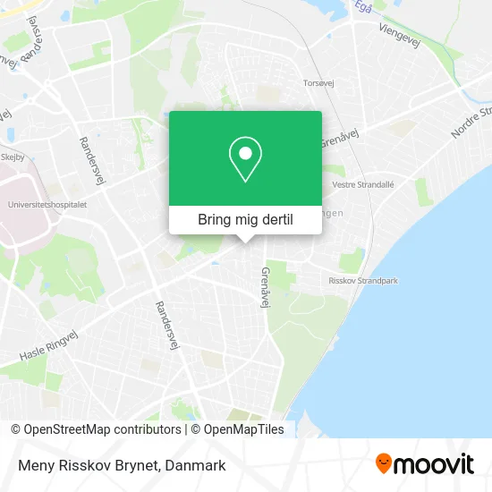 Meny Risskov Brynet kort