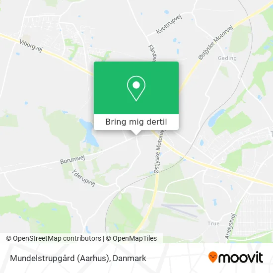 Mundelstrupgård (Aarhus) kort