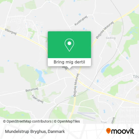 Mundelstrup Bryghus kort