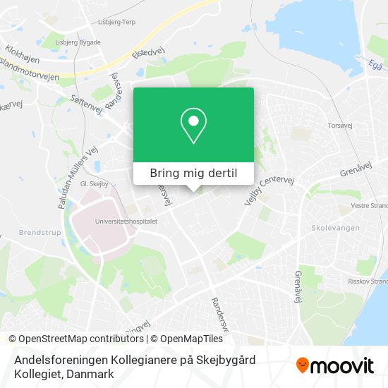 Andelsforeningen Kollegianere på Skejbygård Kollegiet kort