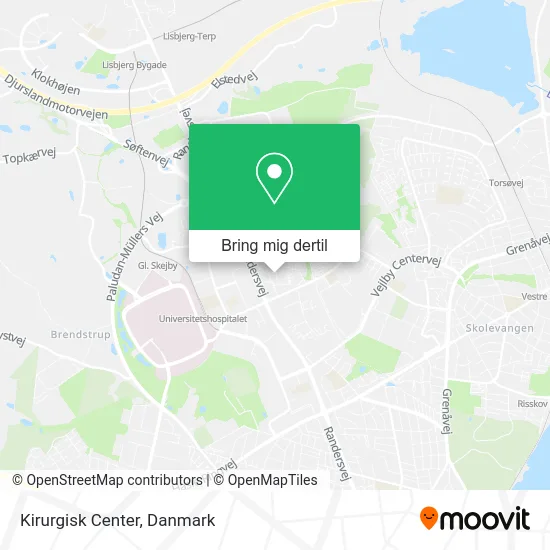 Kirurgisk Center kort