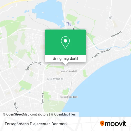 Fortegårdens Plejecenter kort