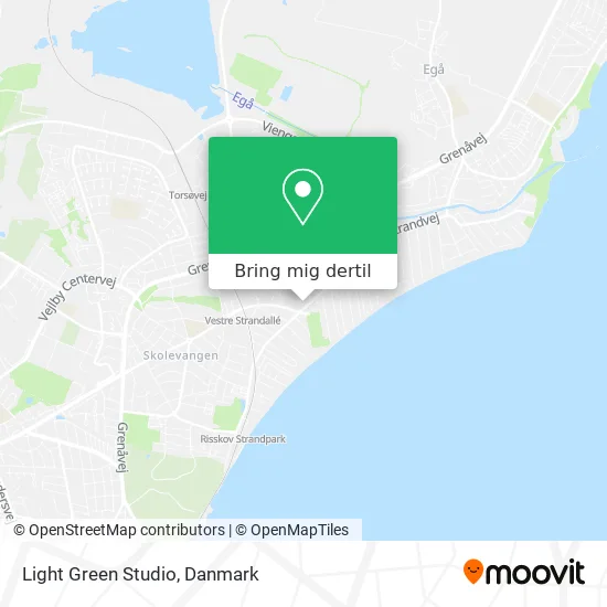 Light Green Studio kort