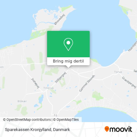 Sparekassen Kronjylland kort
