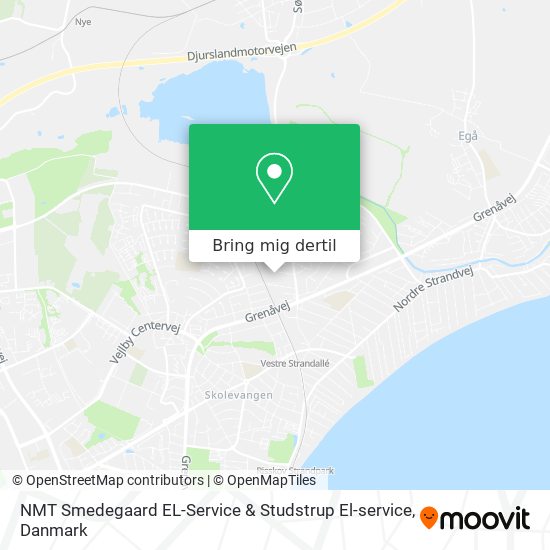 NMT Smedegaard EL-Service & Studstrup El-service kort