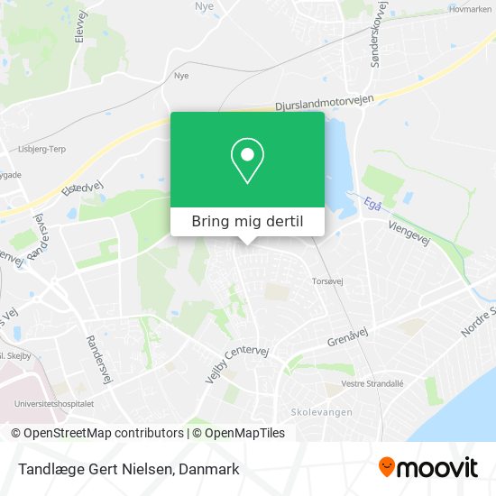 Tandlæge Gert Nielsen kort