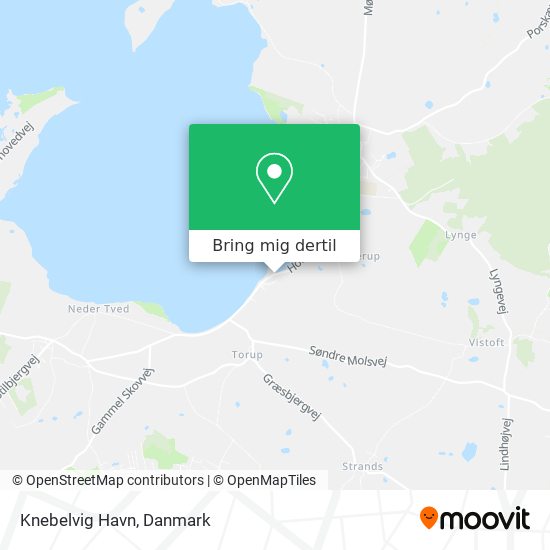 Knebelvig Havn kort