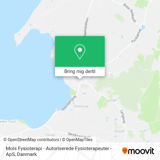 Mols Fysioterapi - Autoriserede Fysioterapeuter - ApS kort