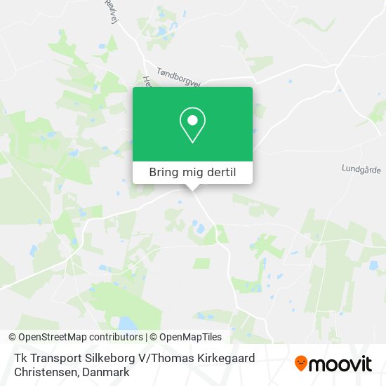 Tk Transport Silkeborg V / Thomas Kirkegaard Christensen kort