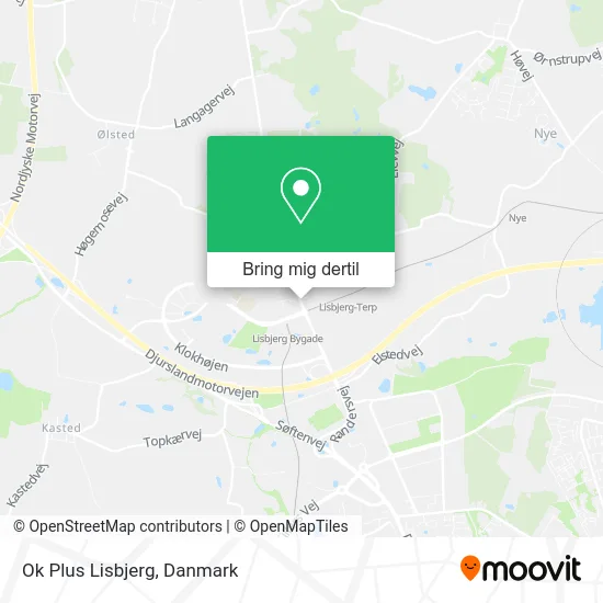 Ok Plus Lisbjerg kort