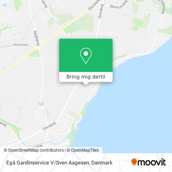 Egå Gardinservice V / Sven Aagesen kort