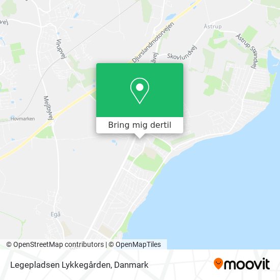 Legepladsen Lykkegården kort