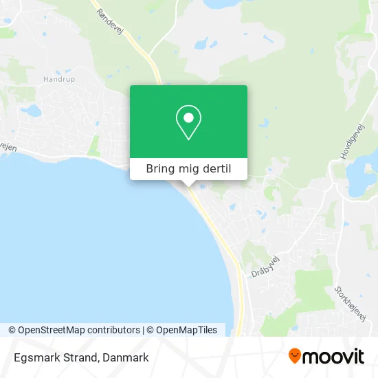 Egsmark Strand kort
