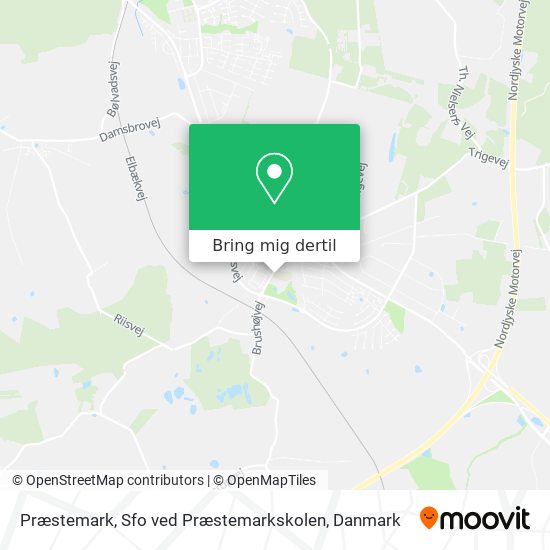 Præstemark, Sfo ved Præstemarkskolen kort