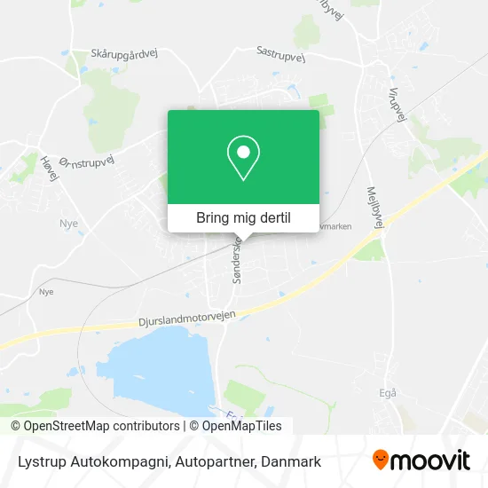 Lystrup Autokompagni, Autopartner kort
