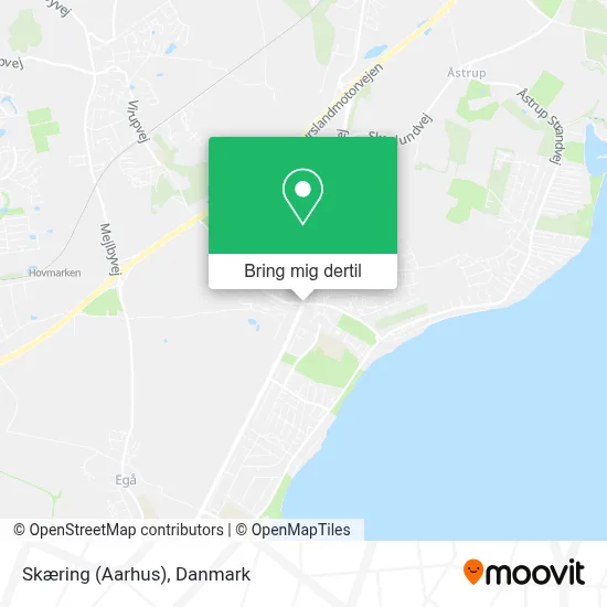 Skæring (Aarhus) kort