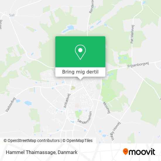 Hammel Thaimassage kort