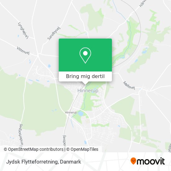 Jydsk Flytteforretning kort