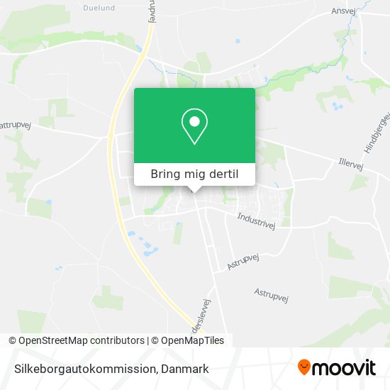 Silkeborgautokommission kort