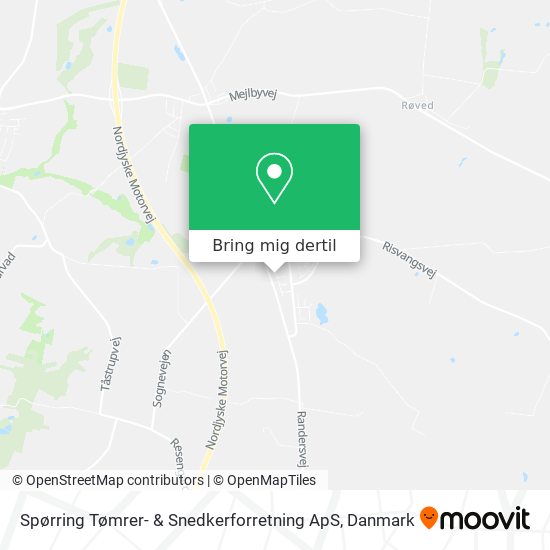 Spørring Tømrer- & Snedkerforretning ApS kort