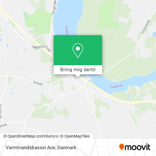 Varmtvandsbassin Ans kort