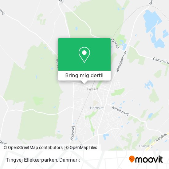 Tingvej Ellekærparken kort