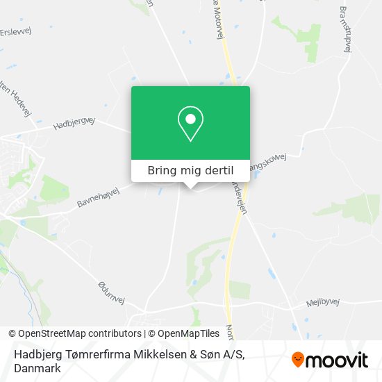 Hadbjerg Tømrerfirma Mikkelsen & Søn A / S kort