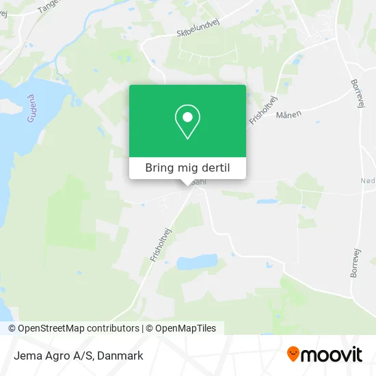 Jema Agro A/S kort