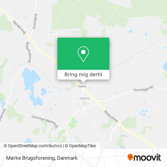 Mørke Brugsforening kort