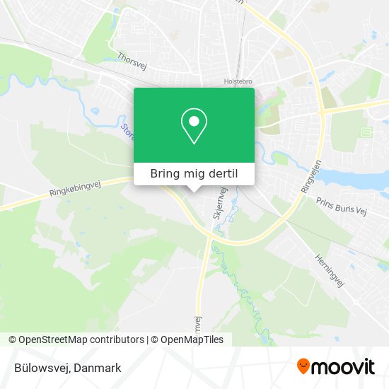 Bülowsvej kort