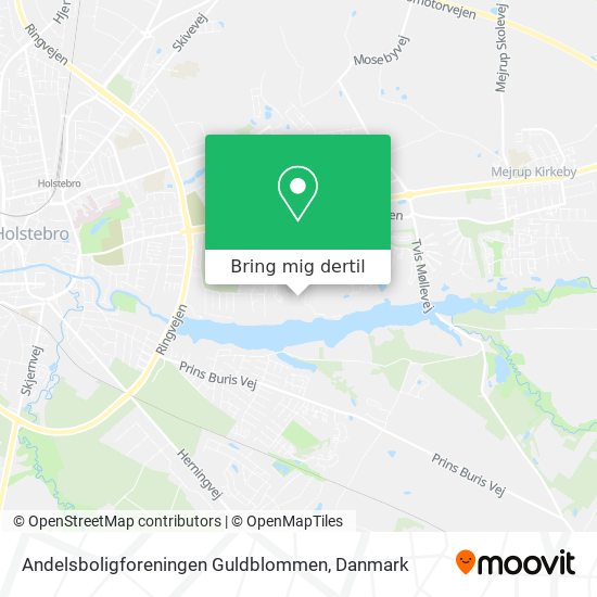 Andelsboligforeningen Guldblommen kort