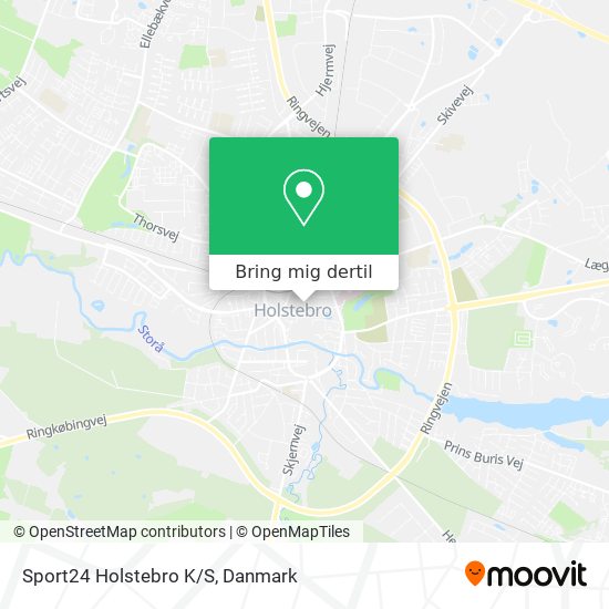 Sport24 Holstebro K/S kort