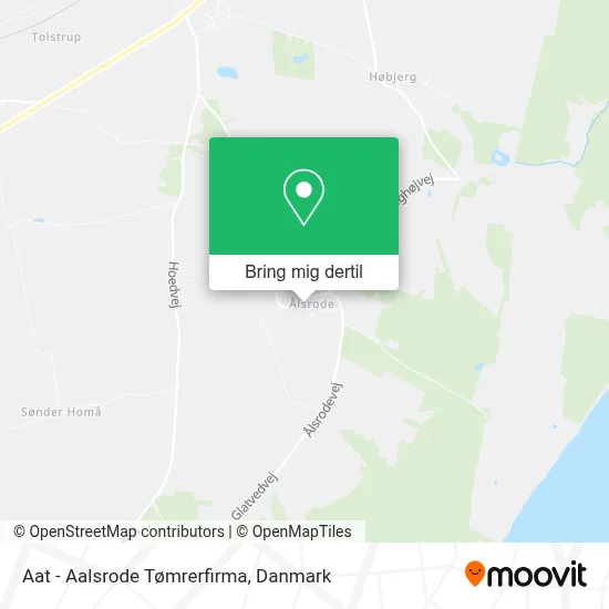 Aat - Aalsrode Tømrerfirma kort