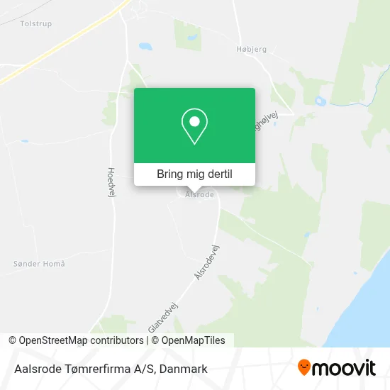 Aalsrode Tømrerfirma A/S kort