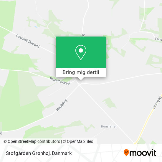 Stofgården Grønhøj kort