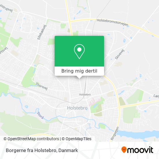 Borgerne fra Holstebro kort