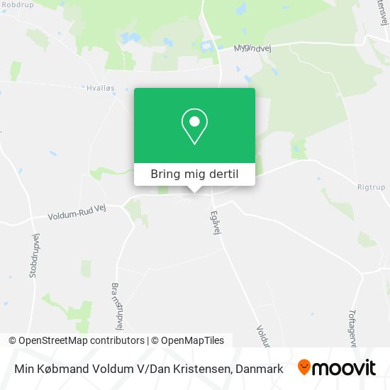 Min Købmand Voldum V / Dan Kristensen kort