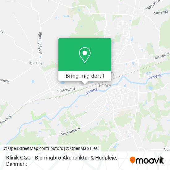 Klinik G&G - Bjerringbro Akupunktur & Hudpleje kort