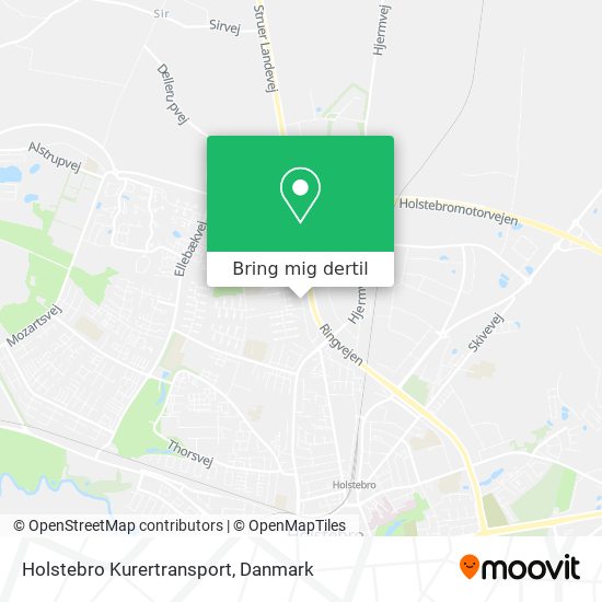 Holstebro Kurertransport kort