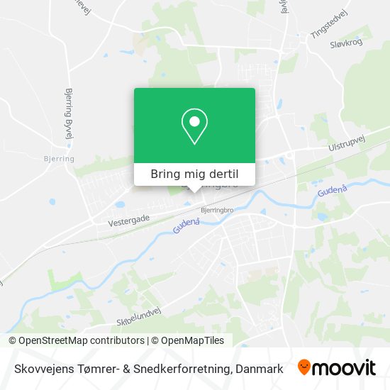 Skovvejens Tømrer- & Snedkerforretning kort