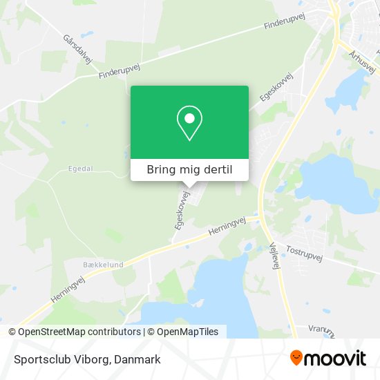 Sportsclub Viborg kort