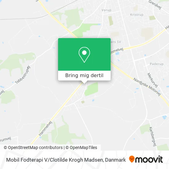 Mobil Fodterapi V / Clotilde Krogh Madsen kort