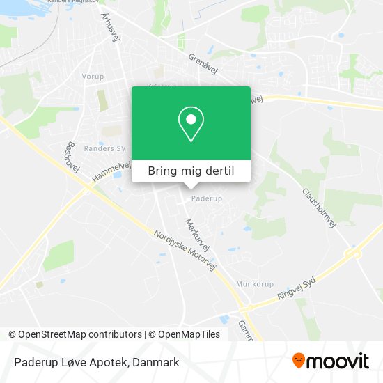 Paderup Løve Apotek kort