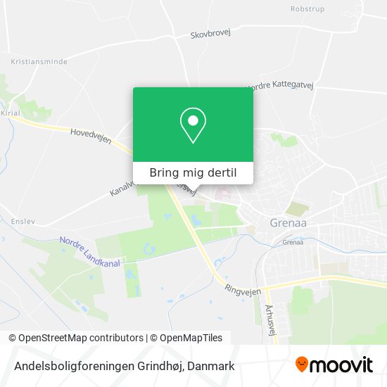 Andelsboligforeningen Grindhøj kort