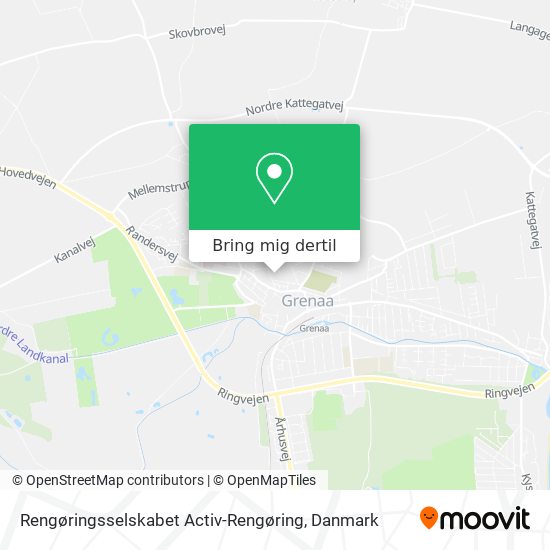 Rengøringsselskabet Activ-Rengøring kort